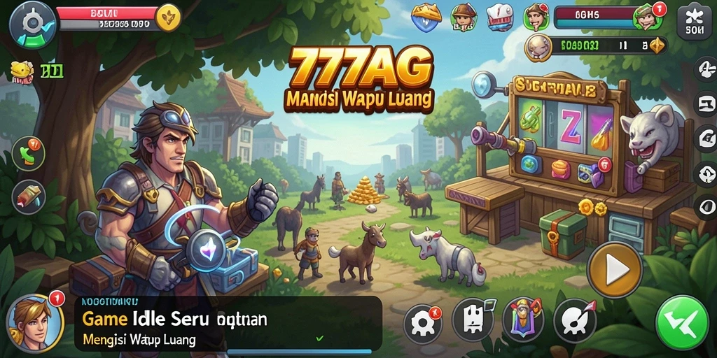 Tampilan gameplay 777AG yang menawan dan interaktif.