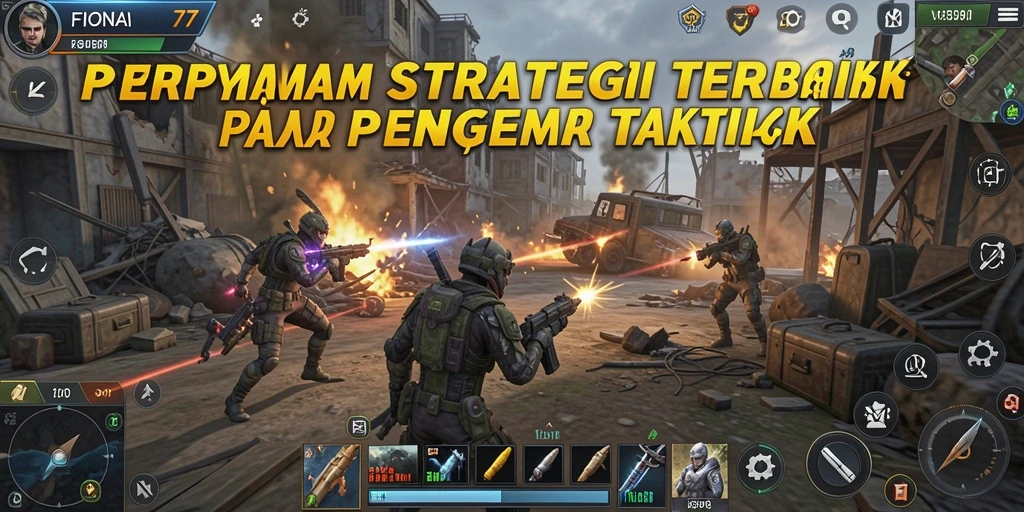 Tampilan gameplay FIONA77 yang menegangkan dan strategis.