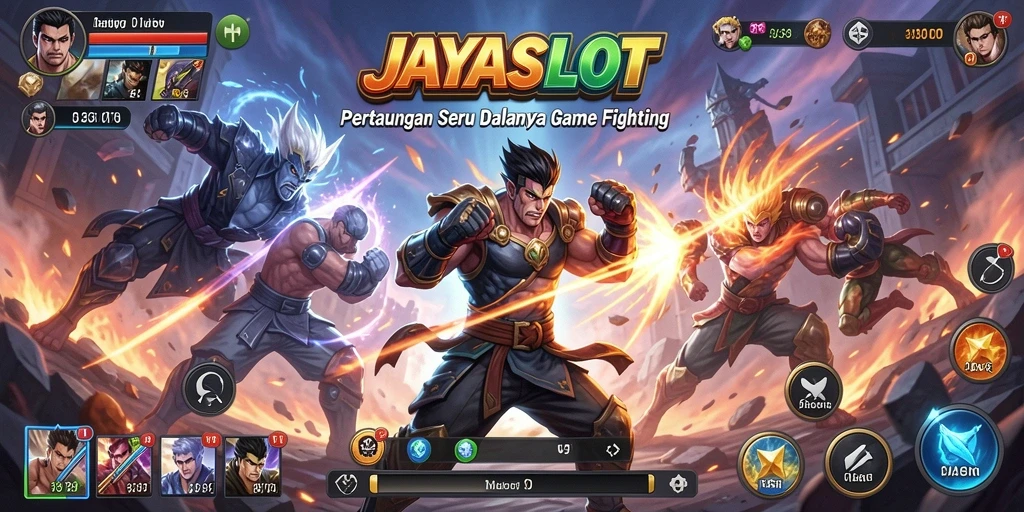Tampilan gameplay JAYASLOT yang mendebarkan dan penuh aksi.