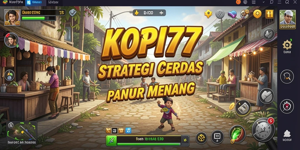 Screenshot KOPI77 menampilkan gameplay strategis yang seru.