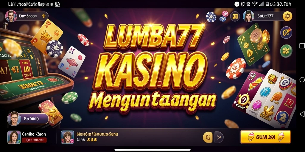 Tampilan menarik dari gameplay Kasino di LUMBA77.