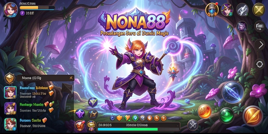 Screenshot NONA88 menampilkan adegan petualangan seru dan grafis memukau.