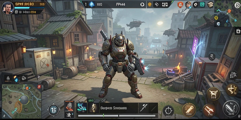 Tampilan gameplay seru dan grafis menawan di PP444.