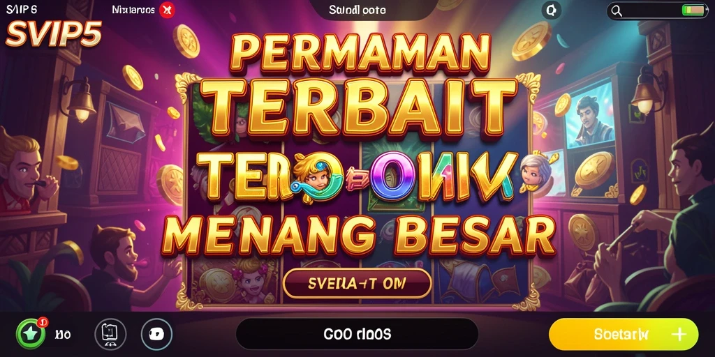 Tampilan gameplay menarik dari permainan slot SVIP5.