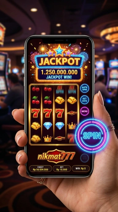 Fitur keunggulan aplikasi nikmat777 yang mudah diakses.